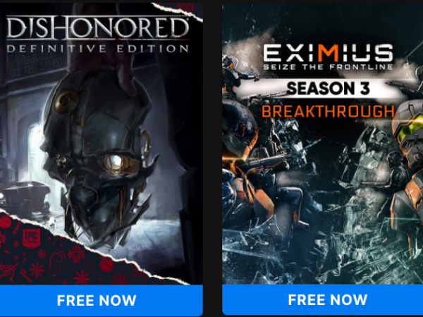 Dishonored: Definitive Edition & Eximius: Seize the Frontline – FREE for a limited time!